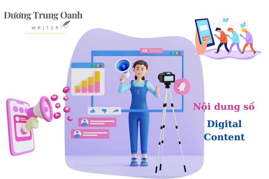 Nội dung số trong tiếng Anh là: Digital Content